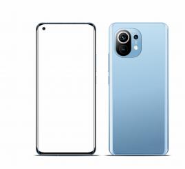 Panzerglas Xiaomi Mi 11 Lite 5G black 