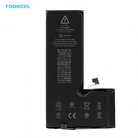Akku Premium TI Chip Universal für iPhone 11 Pro inkl. Akkuklebestreifen 